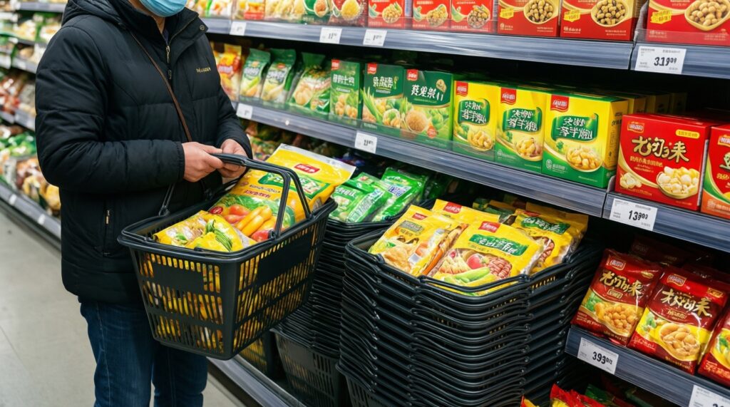 Цены в магазинах: мониторинг продуктовой корзины и причины колебаний - иллюстрация